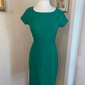 green dress | j. crew | size 4